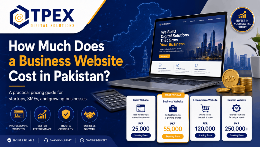 How Much Does a Business Website Cost in Pakistan?